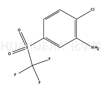 2-氯-5-(三氟甲基磺酰)苯胺