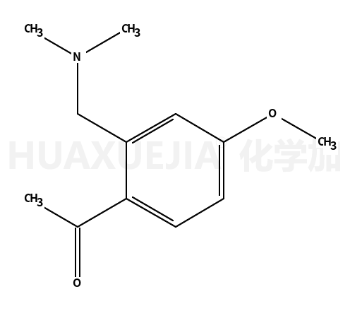 1-(2-二甲基氨基甲基-4-甲氧基苯基)-乙酮