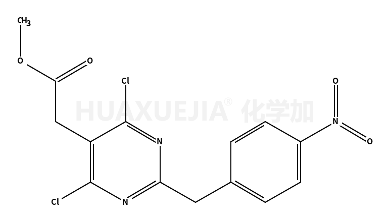 2-對硝基苯甲基-4,6-二氯-5-嘧啶乙酸甲酯