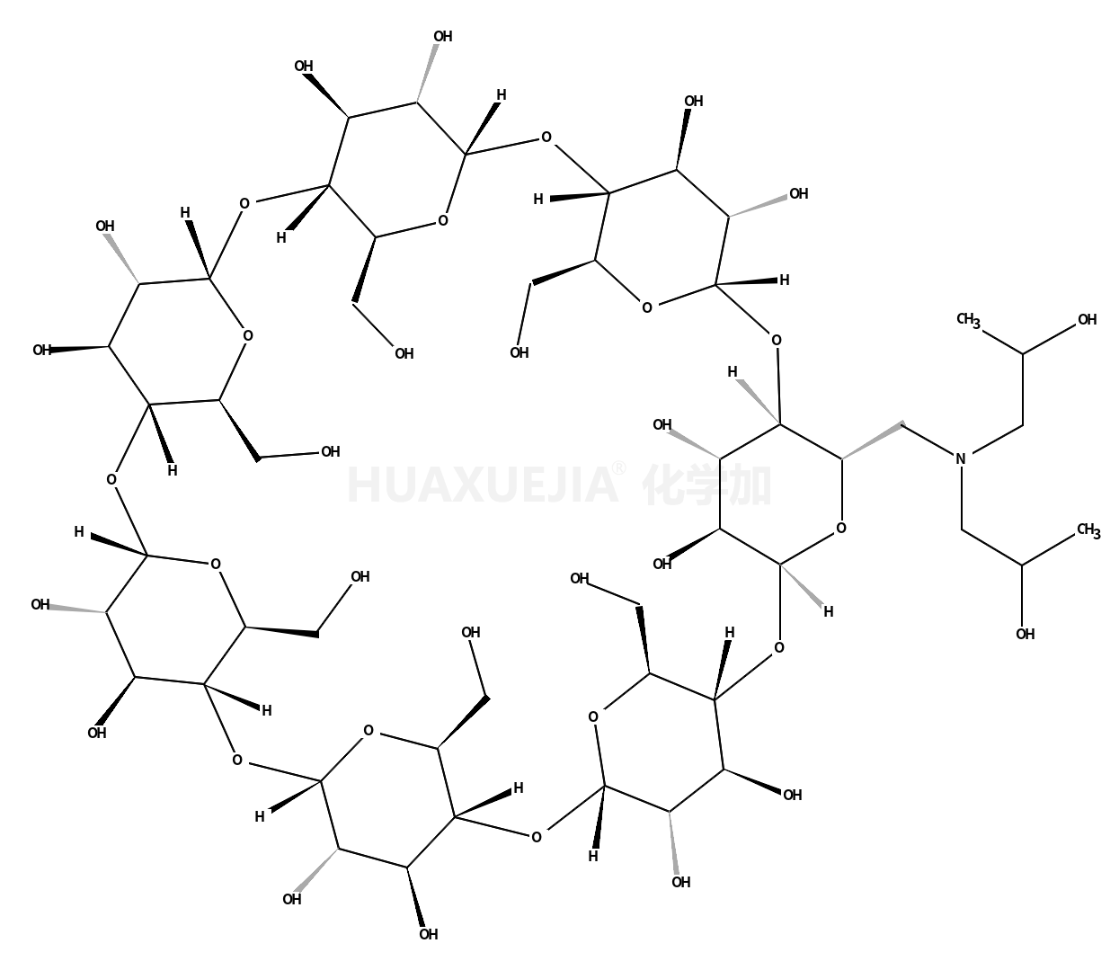 6A-[双(2-羟基丙基)氨基]-6A-脱氧环糊精