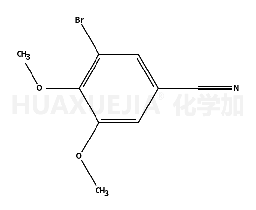 3-溴-4,5-二甲氧基苯甲腈