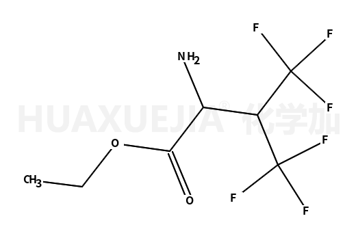 ethyl 2-amino-4,4,4-trifluoro-3-(trifluoromethyl)butanoate