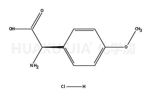 (S)-α-amino-α(4-methoxyphenyl)acetic acid hydrochloride