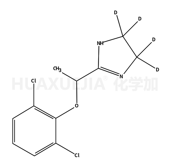 4,4,5,5-tetradeuterio-2-[1-(2,6-dichlorophenoxy)ethyl]-1H-imidazole,hydrochloride
