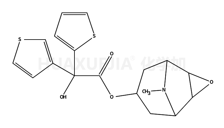 α-Hydroxy-α-3-thienyl-2-thiopheneacetic Acid 9-Methyl-3-oxa-9-azatricyclo[3.3.1.02,4]non-7-yl Ester