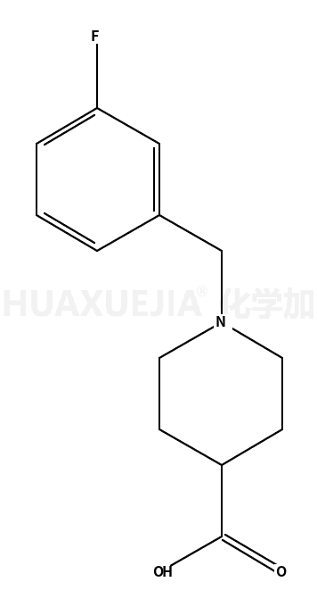1-[(3-氟苯基)甲基]-4-哌啶甲酸
