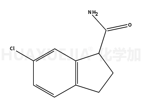 6-chloro-2,3-dihydro-1H-indene-1-carboxamide