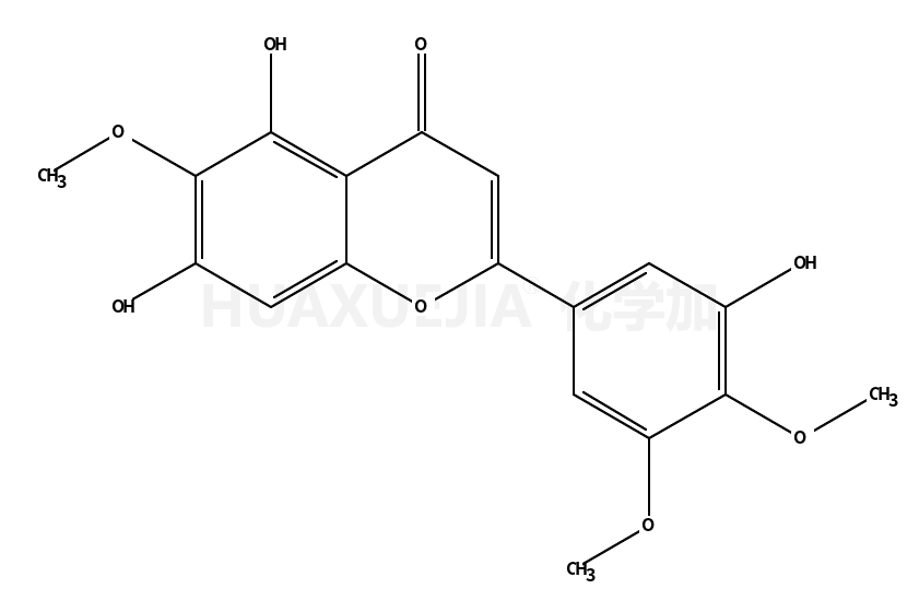 5,7,3'-三羟基-6,4',5'-三甲氧基黄酮