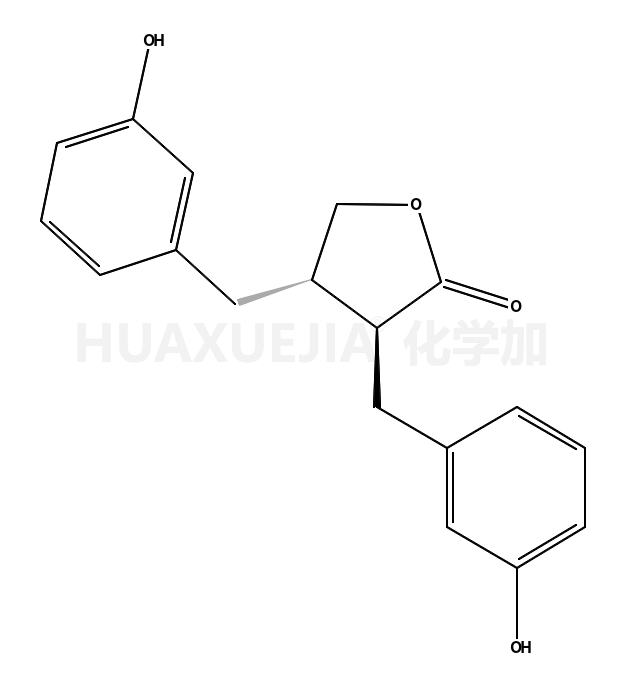 trans-α,β-Bis(3-hydroxybenzyl)butyrolactone
