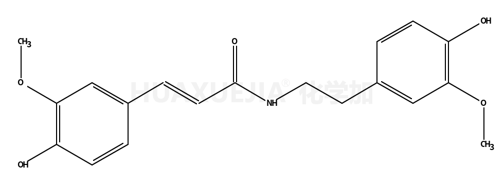 (2E)-3-(4-Hydroxy-3-methoxyphenyl)-N-[2-(4-hydroxy-3-methoxypheny l)ethyl]acrylamide