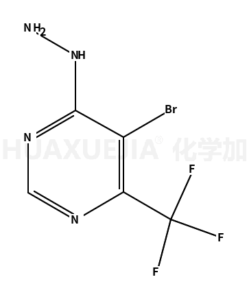 5-溴-4-肼基-6-三氟甲基嘧啶