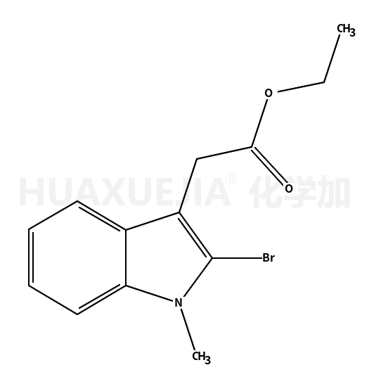 2-溴-1-甲基-1H-吲哚-3-乙酸乙酯