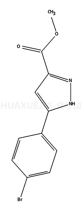 3-对溴苯基-5-甲酸甲酯-1H-吡唑