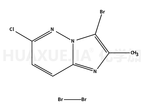 6-chloro-2-methyl-3-bromo-imidazo[1,2-b]pyridazine.1bromine