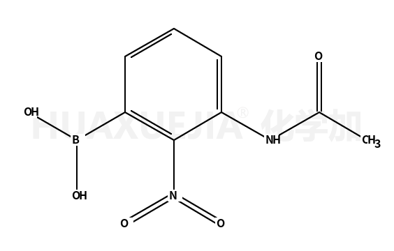 3-乙酰氨基-2-硝基苯基硼酸