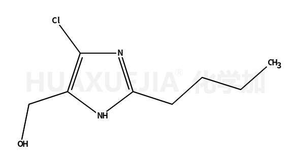 2-丁基-4-氯-5-(羟甲基)咪唑