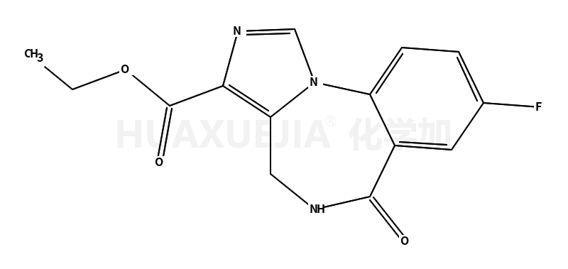 4H-IMIDAZO[1,5-A][1,4]BENZODIAZEPINE-3-CARBOXYLIC ACID, 8-FLUORO-5,6-DIHYDRO-6-OXO-, ETHYL ESTER