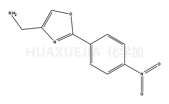 2-(4-硝基-苯基)-噁唑-4-甲胺