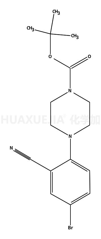 1-BOC-4-(4-溴-2-氰基苯基)哌嗪