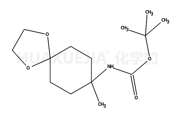 tert-butyl N-(8-methyl-1,4-dioxaspiro[4.5]decan-8-yl)carbamate