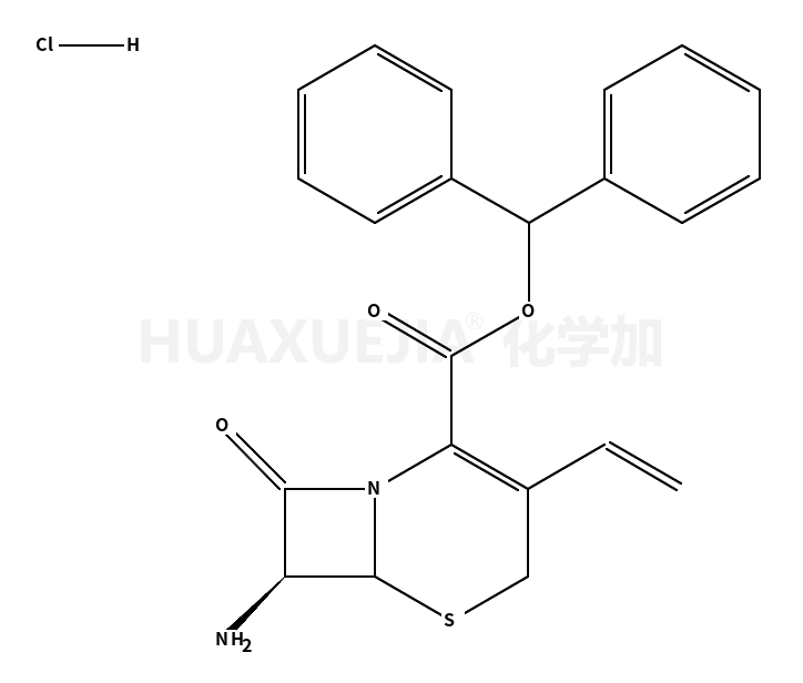 7-氨基-3-乙烯基-3-头孢-4-羧酸二苯甲酯盐酸盐