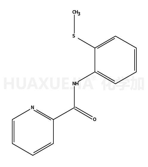 N-[2-(甲基硫代)苯基]-2-吡啶羧酰胺