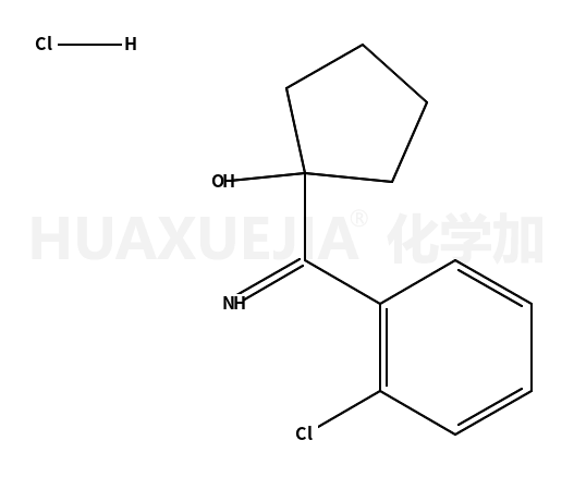1-[(2-氯苯基)亚氨基甲基]环戊醇盐酸盐