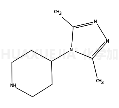 4-3,5-二甲基-4H-1，2，4-三氮唑-4-哌啶