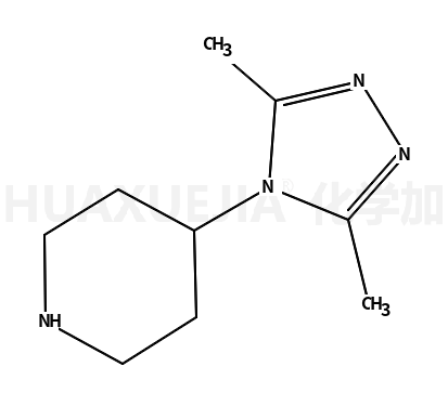 4-3,5-二甲基-4H-1,2,4-三氮唑-4-哌啶