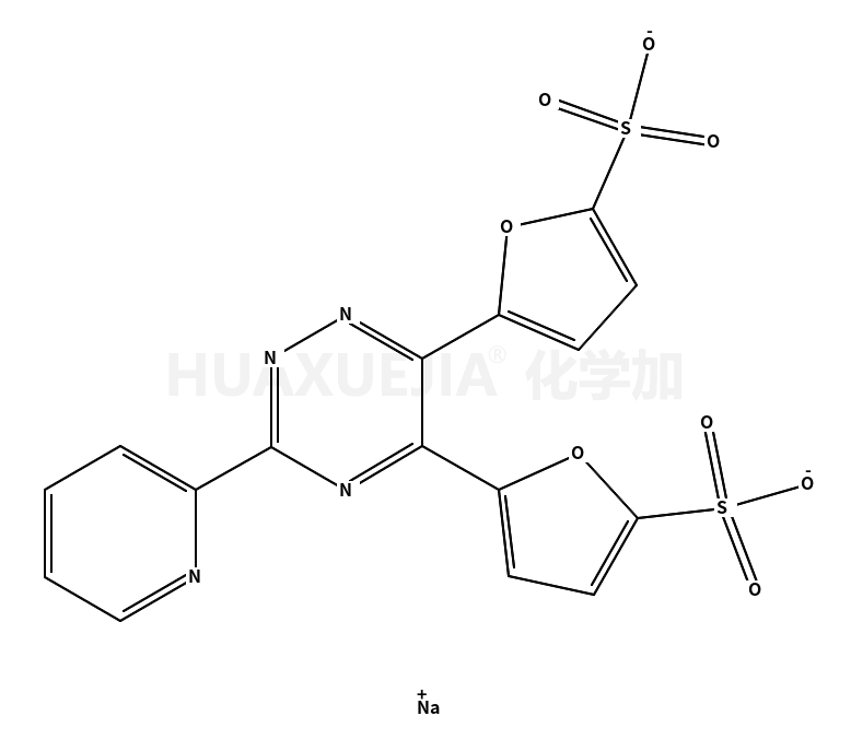 3-(2-吡啶基)-5,6-二(2-呋喃基)-1,2,4-三嗪-5′,5′′-二磺酸 二钠盐