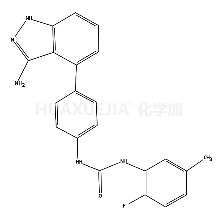 N-[4-(3-氨基-1H-吲唑-4-基)苯基]-N’-(2-氟-5-甲基苯基)脲