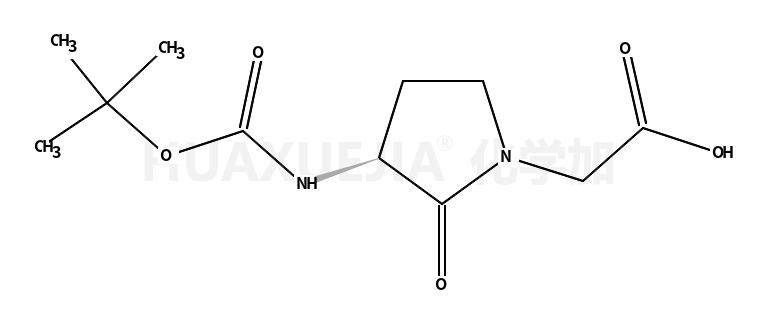 (S)-(3-n-boc-氨基-2-氧代-吡咯烷-1-基)-乙酸