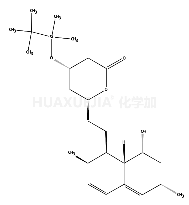 4-(叔丁基二甲基甲硅烷氧基)-6-[2-(8-羟基-2,6-二甲基-1,2,6,7,8,8a-六氢萘)-乙基]-四氢吡喃-2-酮