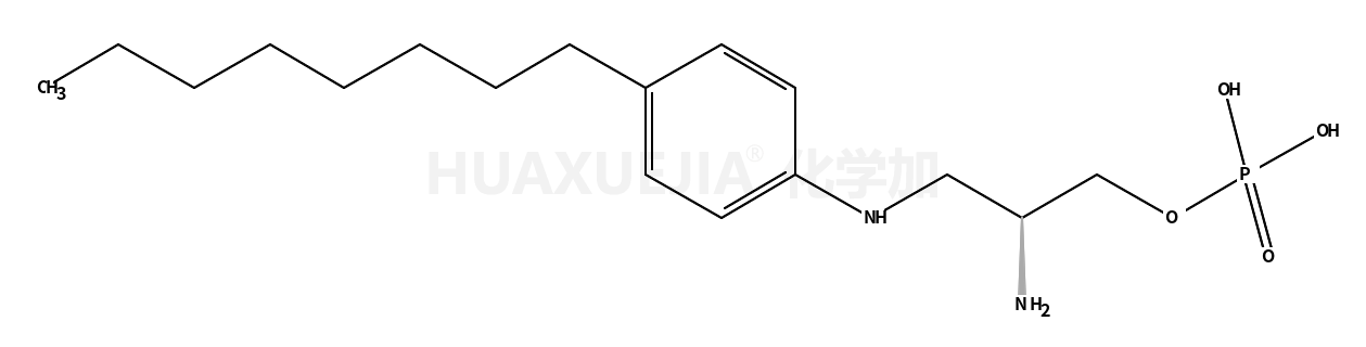 (S)-phosphoric acid mono-[2-amino-3-(4-octyl-phenylamino)-propyl] ester