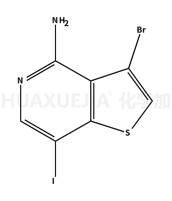 3-溴-7-碘-噻吩并[3,2-c]吡啶-4-胺