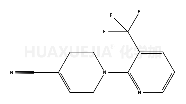 1-[3-(trifluoromethyl)pyridin-2-yl]-3,6-dihydro-2H-pyridine-4-carbonitrile