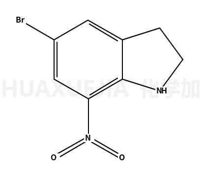 5-溴-7-硝基二氢吲哚