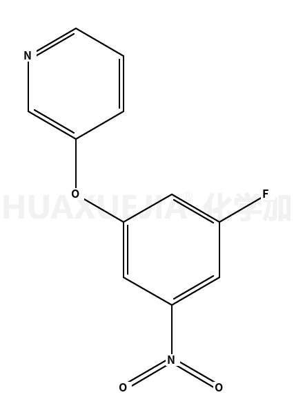 3-(3-氟-5-硝基苯氧基)吡啶