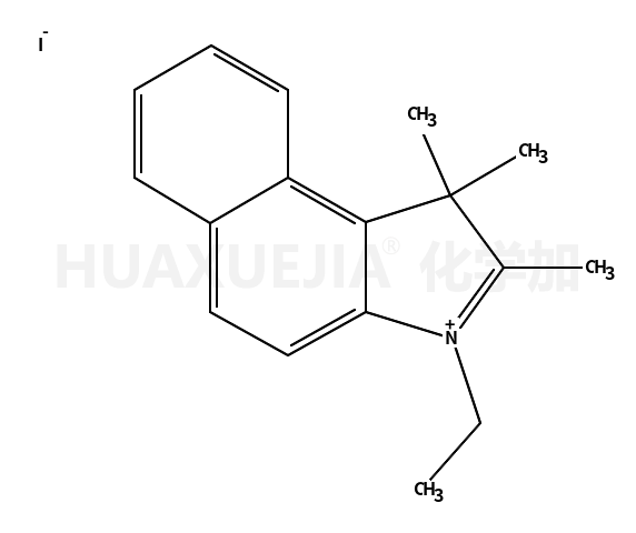 3-乙基-1,1,2-三甲基-1H-苯并[e]吲哚-3-鎓碘化物