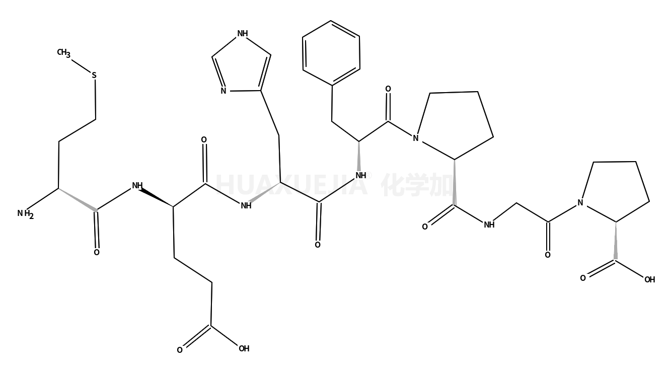 L-蛋氨酰-L-α-谷氨酰组氨酰-L-苯基丙氨酰-L-脯氨酰甘氨酰-L-脯氨酸