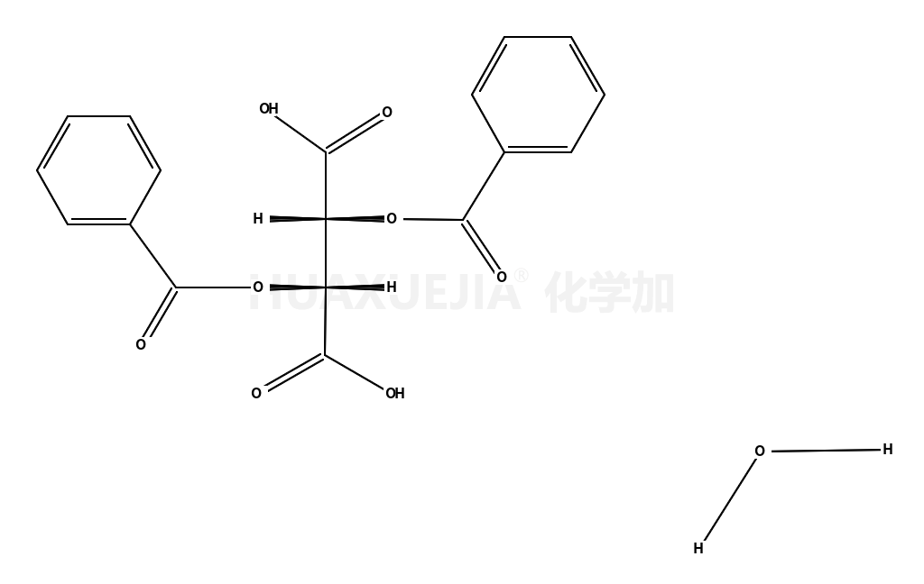 (+)-二苯甲酰-D-酒石酸	一水合物