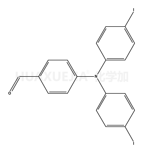 4-(4-iodo-N-(4-iodophenyl)anilino)benzaldehyde