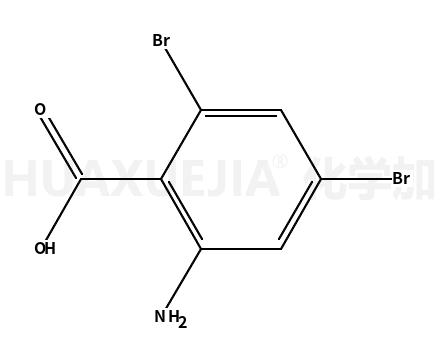 2-氨基-4,6-二溴苯甲酸