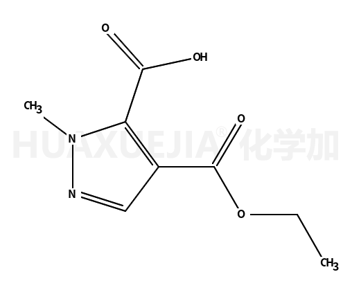 4-(Ethoxycarbonyl)-1-methyl-1H-pyrazole-5-carboxylic acid 1-甲基-5-羧基-1H吡唑-4-甲酸乙酯