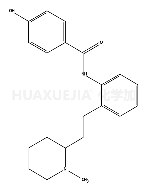 4-Hydroxy-N-{2-[2-(1-methyl-2-piperidinyl)ethyl]phenyl}benzamide