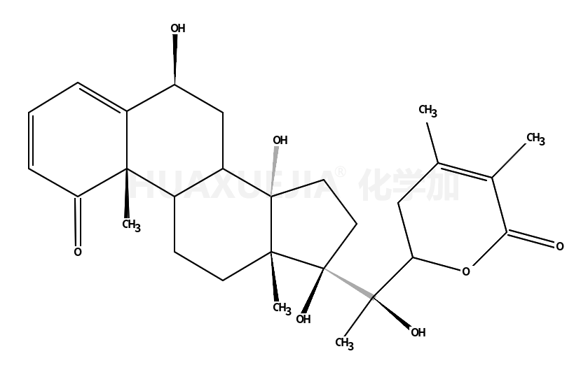 (6β,17α,22R)-6,14,17,20-Tetrahydroxy-22,26-epoxyergosta-2,4,24-tr iene-1,26-dione