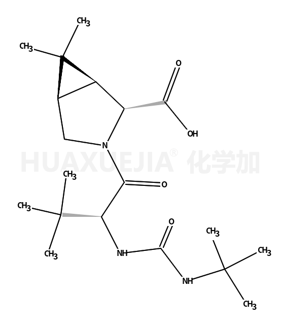 (1R,2S,5S)-3-[(2S)-2-[[[(叔丁基)氨基]羰基]氨基]-3,3-二甲基-1-氧代丁基]-6,6-二甲基-3-氮杂双环[3.1.0]己烷-2-羧酸