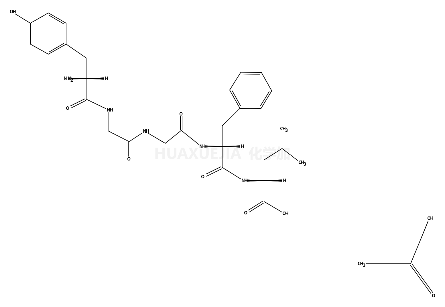 白氨酸脑啡肽乙酸盐