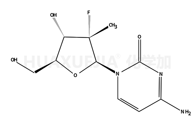 4-氨基-1-((2R,3R,4R,5R)-3-氟-4-羟基-5-(羟基甲基)-3-甲基四氢呋喃-2-基)嘧啶-2(1H)-酮