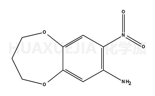 8-硝基-3,4-二氢-2H-1,5-苯并二氧杂卓-7-胺